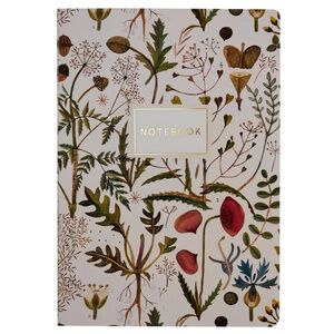 Soft Touch Journal - Greens & Flowers Botanical A5 Notebook – BV Bruno Visconti